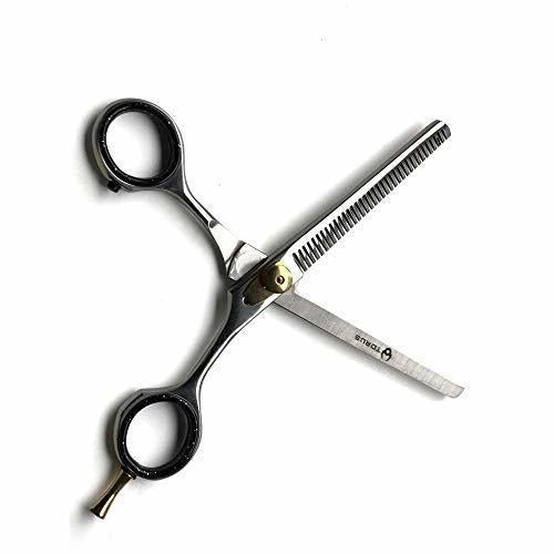 Razor-sharp thinning scissors for precise hair and beard grooming.