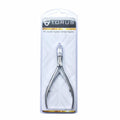 Heavy duty stainless steel toenail clippers for thick and fungal nails.