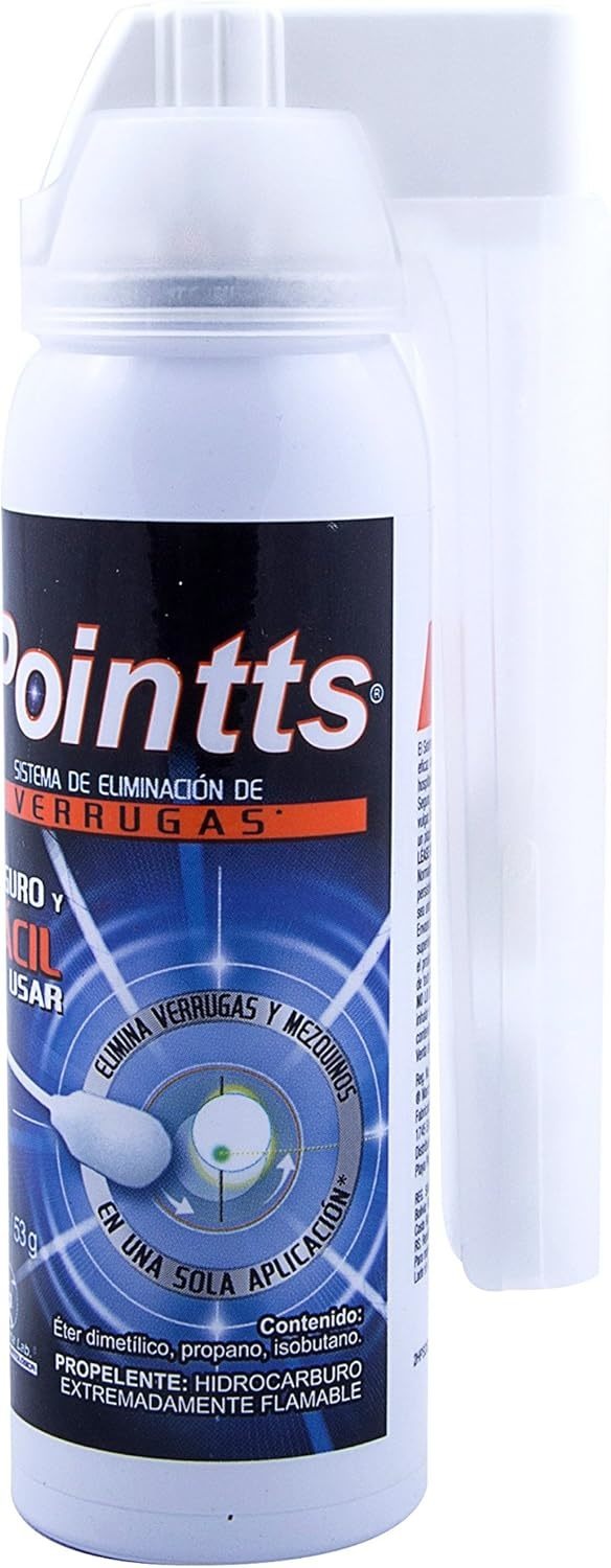 POINTTS precision applicator for targeted wart removal without skin damage.