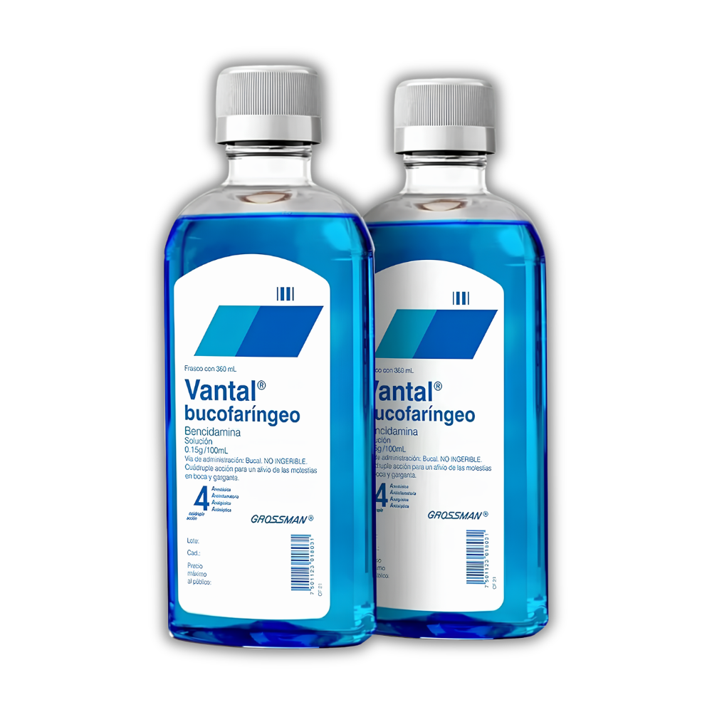 Vantal Oral Rinse & Mouthwash 2 Pack