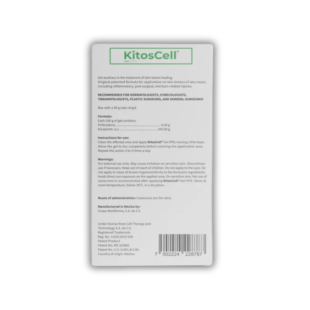 Kitocell Skin Healing Gel 90g Mexico Form