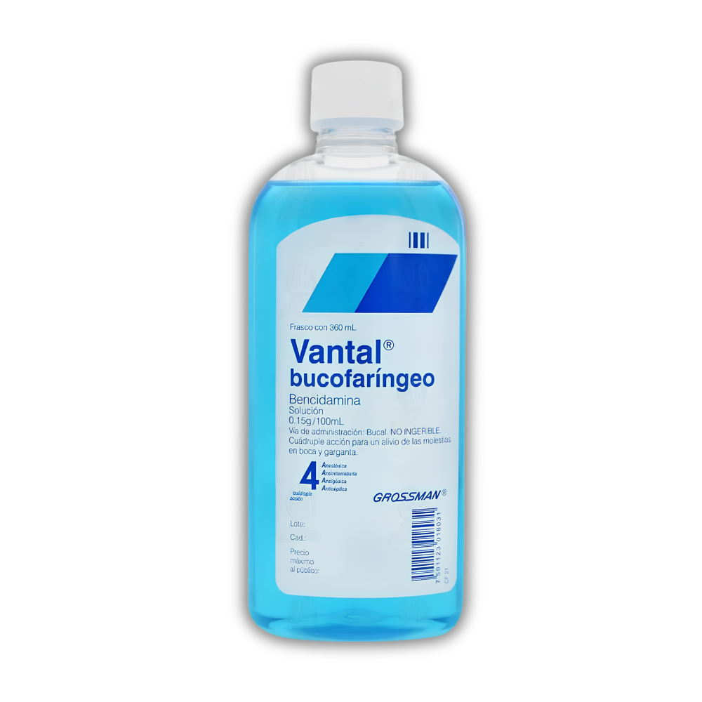 Vantal Oral Care Antiseptic Mouth Rinse 360 ML