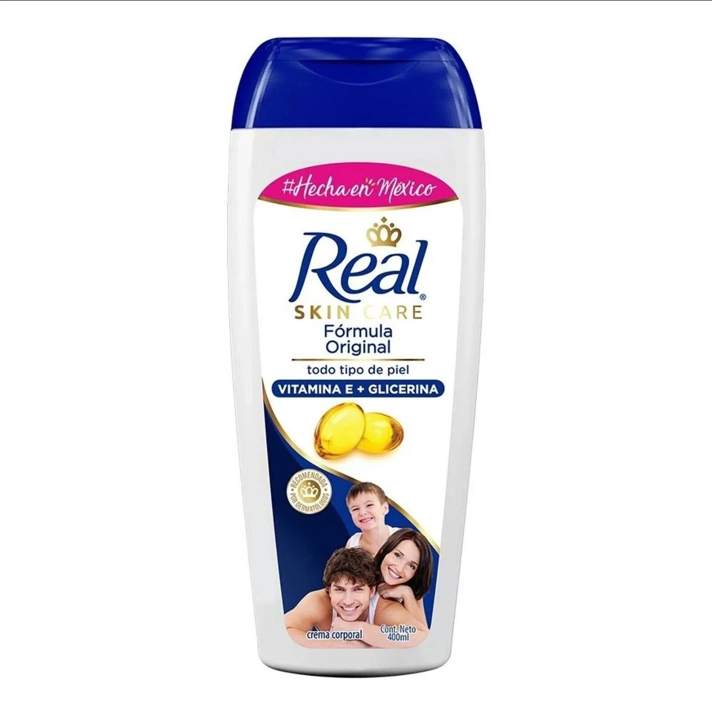 Crema Real Vitamin E & Glycerin Skin 400ml