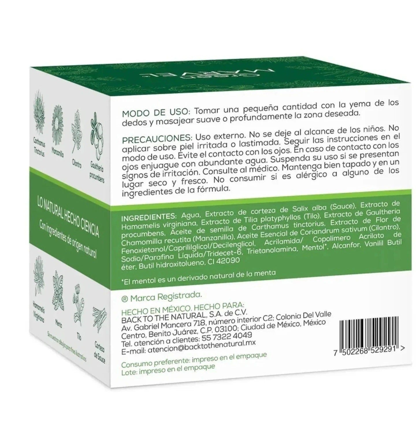 Green Marvel Daily Moisturizing Cream